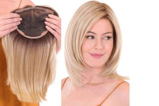 Women's Real Hair Toppers Elevate Your Look in Special Occasions