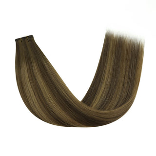 invisible weft hair extensions seamless weft hair extensions