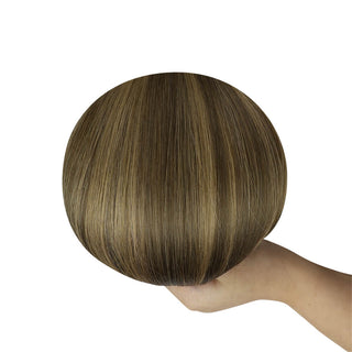 hair bundles 100% human hair invisible weft hair extensions