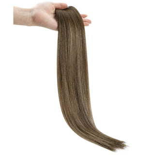 silk flat weft hair extensions