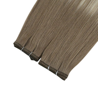 weft blonde human hair 100% real hair