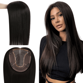 Fullshine Hair Extensions crafted from 100% human hair, featuring a luxurious virgin hair topper designed to enhance your hairstyle with natural volume and seamless integration.
