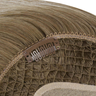 Virgin Hair Topper by Fullshine, known for high-quality extensions that seamlessly integrate with your natural hair, enhancing thickness and texture.