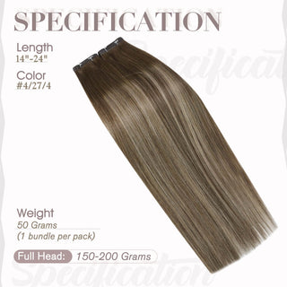 silk weft hair extensions