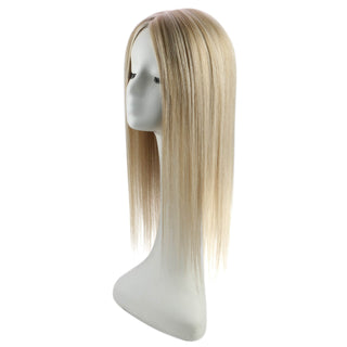 Silk Base Hair Topper made from 100% human hair, known for its high quality and natural appearance, providing confidence and style with every wear.