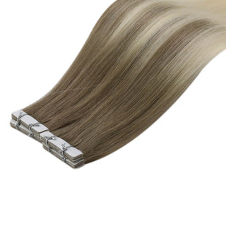 invisible tape in hair extensions