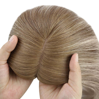 Fullshine Virgin Hair Topper designed specifically for women with thin hair, offering superior quality and seamless integration for a natural look.