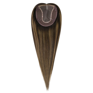 Silk Base Hair Topper made from 100% human hair, known for its high quality and natural appearance, providing confidence and style with every wear.