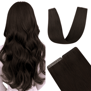 Invisible Weft Hair Extensions by Fullshine, High-Quality Virgin Weft, Undetectable and Natural Finish
